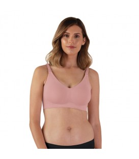 Bravado Silk Seamless Nursing Bra -  Dusted Peony (M)