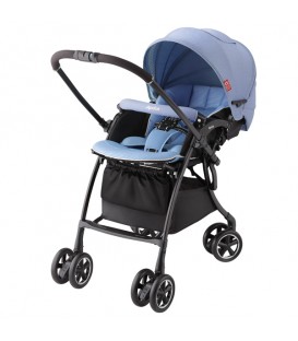 Aprica Luxuna Comfort Stroller (Blue)